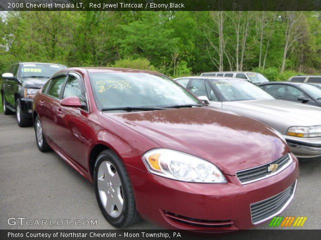 2008 Chevrolet Impala LT in Red Jewel Tintcoat