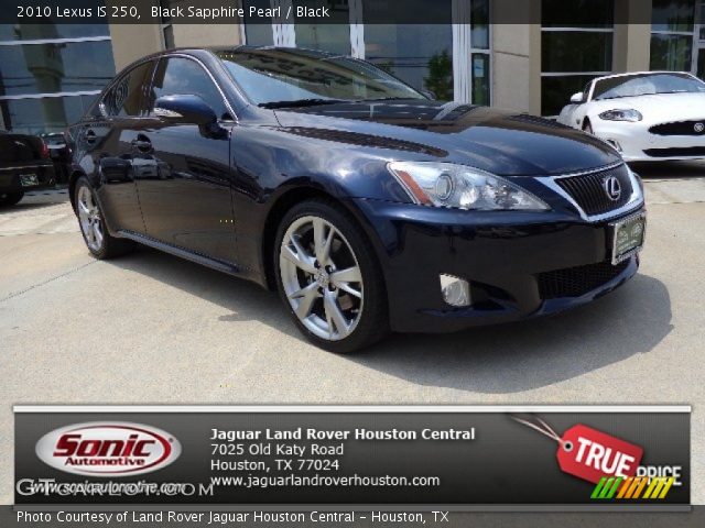2010 Lexus IS 250 in Black Sapphire Pearl