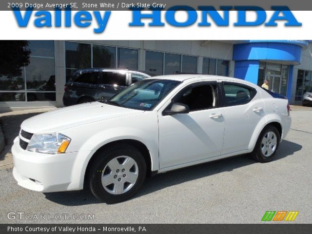 2009 Dodge Avenger SE in Stone White