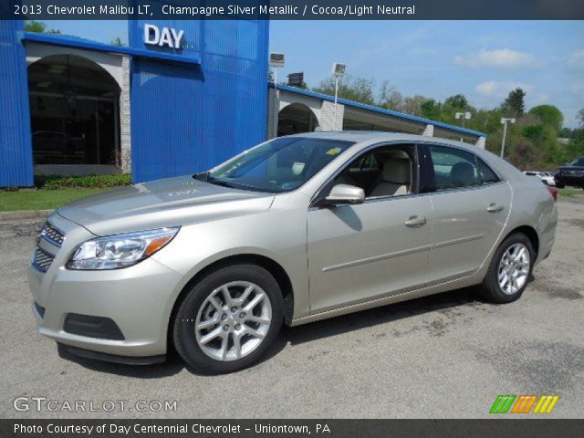 2013 Chevrolet Malibu LT in Champagne Silver Metallic