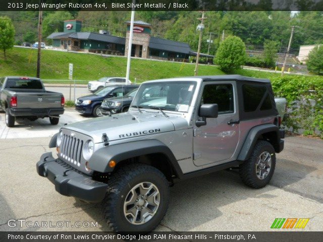 2013 Jeep Wrangler Rubicon 4x4 in Billet Silver Metallic