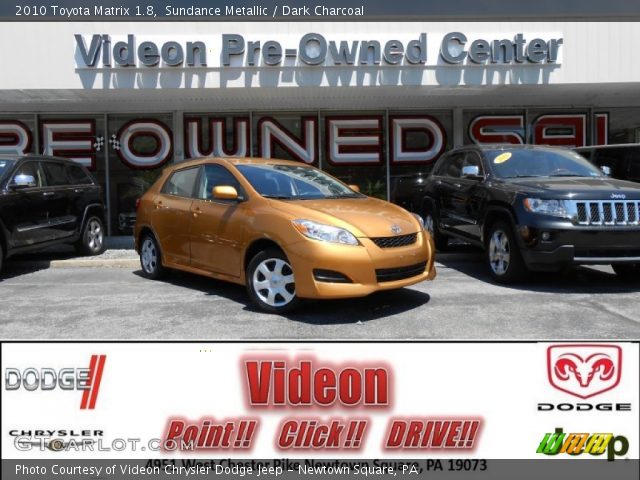 2010 Toyota Matrix 1.8 in Sundance Metallic