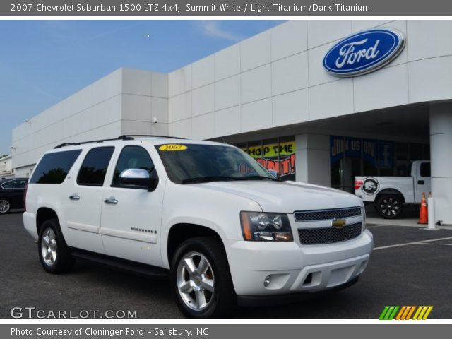 2007 Chevrolet Suburban 1500 LTZ 4x4 in Summit White