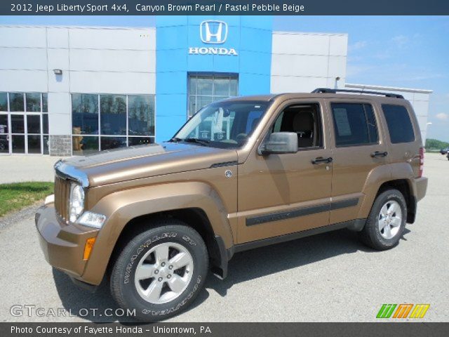 2012 Jeep Liberty Sport 4x4 in Canyon Brown Pearl