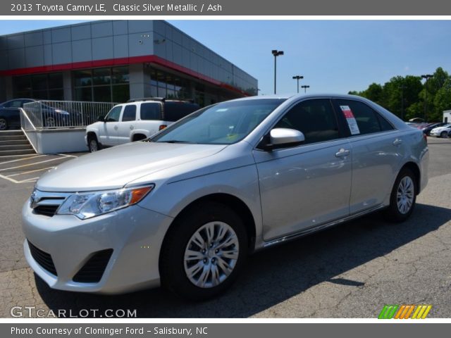 2013 Toyota Camry LE in Classic Silver Metallic