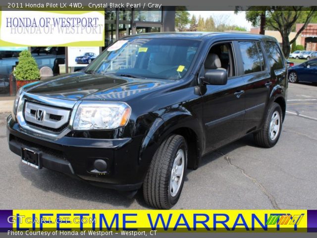 2011 Honda Pilot LX 4WD in Crystal Black Pearl