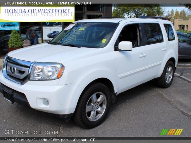 2009 Honda Pilot EX-L 4WD in Taffeta White