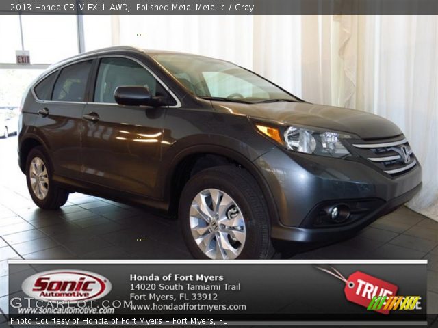 2013 Honda CR-V EX-L AWD in Polished Metal Metallic