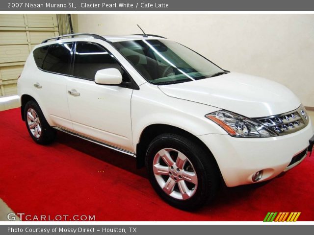 2007 Nissan Murano SL in Glacier Pearl White