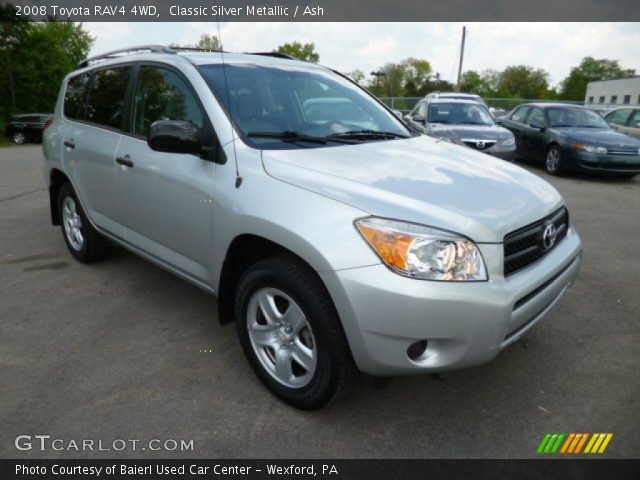 2008 Toyota RAV4 4WD in Classic Silver Metallic