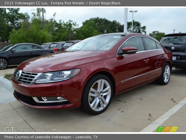 2013 Volkswagen CC Lux in Fortana Red Metallic