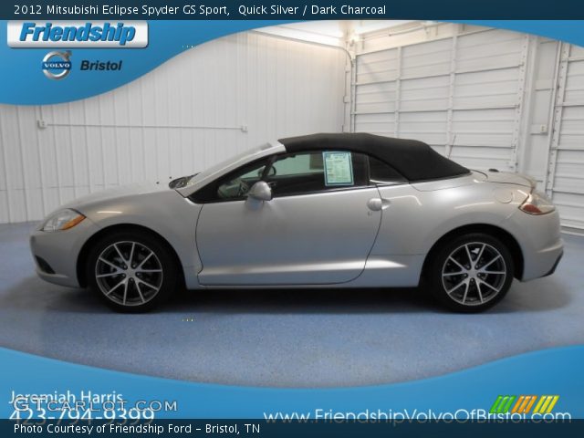 2012 Mitsubishi Eclipse Spyder GS Sport in Quick Silver