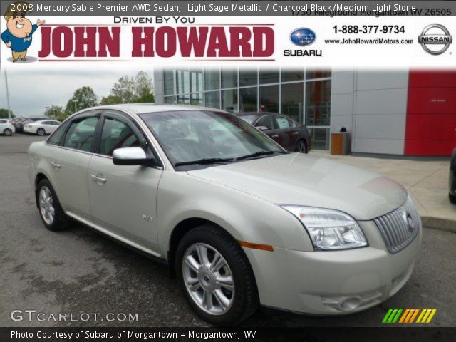 2008 Mercury Sable Premier AWD Sedan in Light Sage Metallic