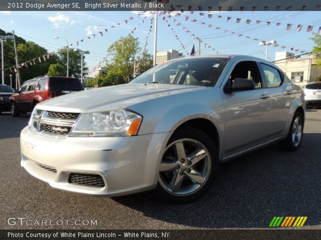 2012 Dodge Avenger SE in Bright Silver Metallic