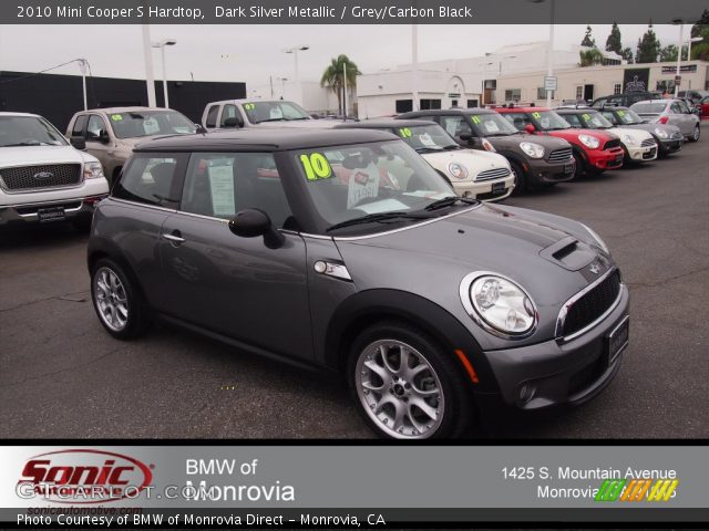 2010 Mini Cooper S Hardtop in Dark Silver Metallic