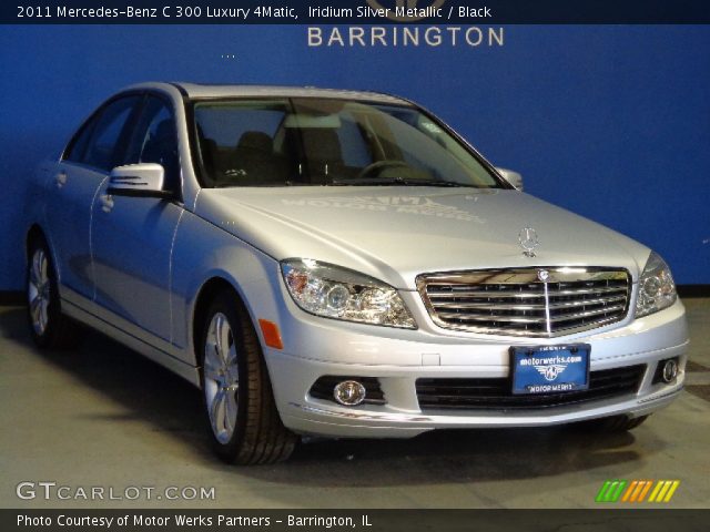 2011 Mercedes-Benz C 300 Luxury 4Matic in Iridium Silver Metallic