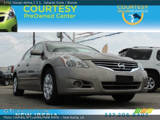 2012 Nissan Altima 2.5 S in Saharan Stone