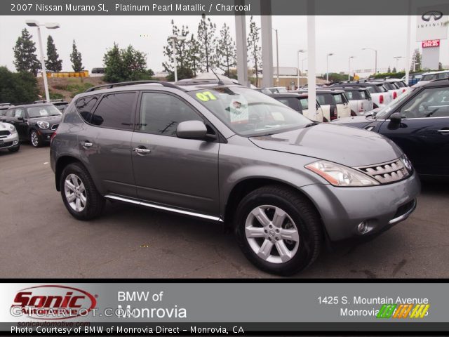 2007 Nissan Murano SL in Platinum Pearl Matallic