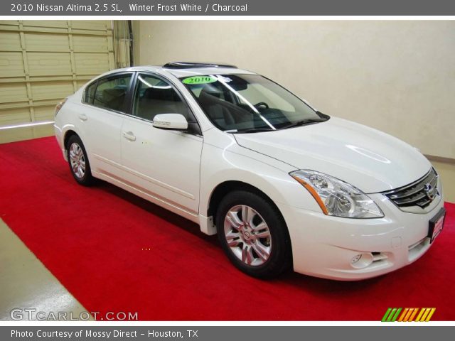 2010 Nissan Altima 2.5 SL in Winter Frost White