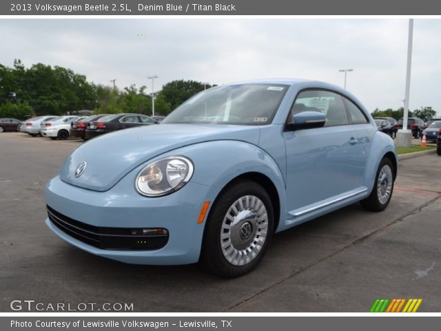 2013 Volkswagen Beetle 2.5L in Denim Blue