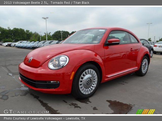 2013 Volkswagen Beetle 2.5L in Tornado Red
