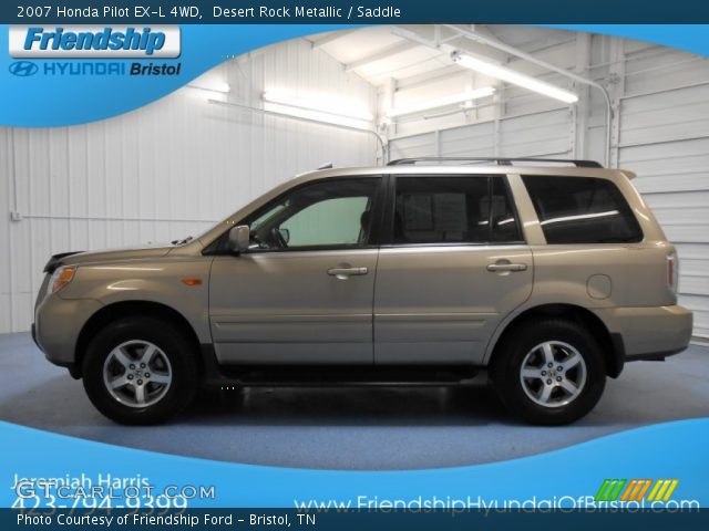 2007 Honda Pilot EX-L 4WD in Desert Rock Metallic