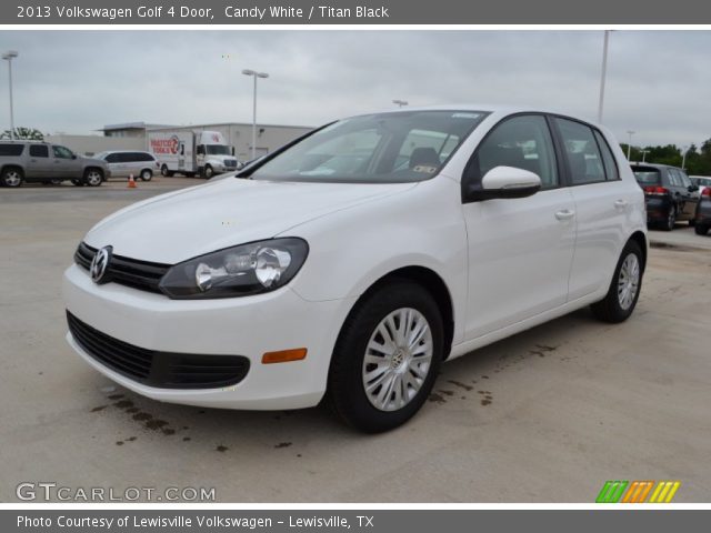 2013 Volkswagen Golf 4 Door in Candy White