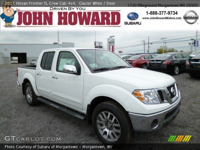 2013 Nissan Frontier SL Crew Cab 4x4 in Glacier White