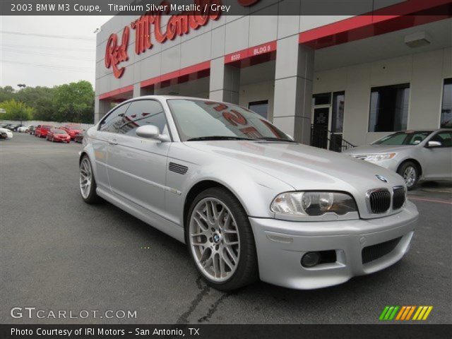 2003 BMW M3 Coupe in Titanium Silver Metallic