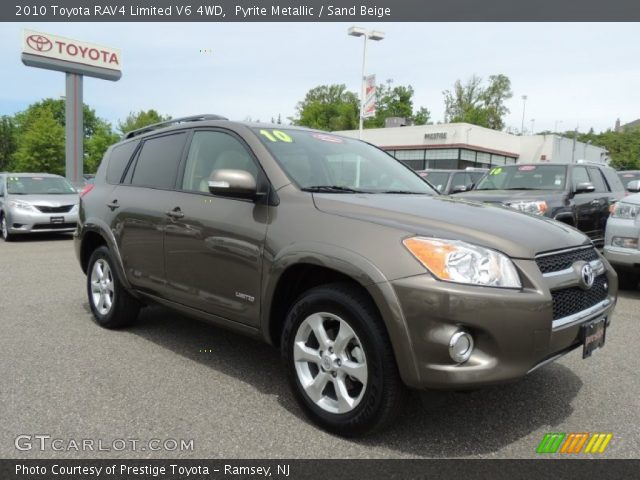 2010 Toyota RAV4 Limited V6 4WD in Pyrite Metallic