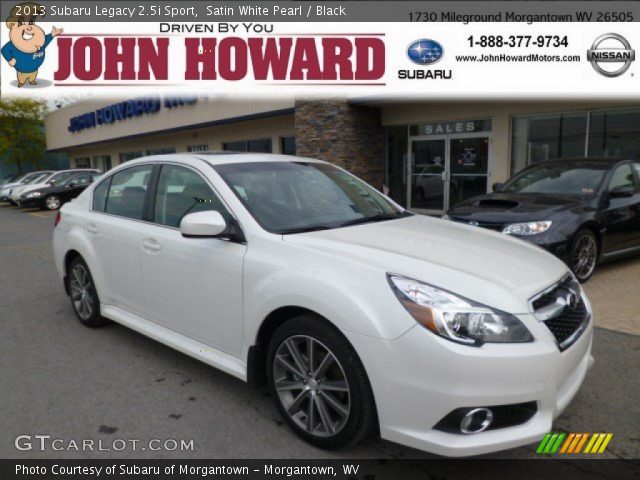 2013 Subaru Legacy 2.5i Sport in Satin White Pearl