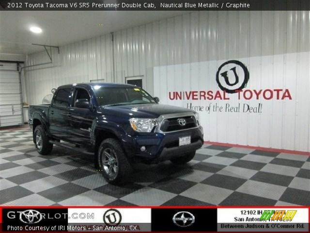 2012 Toyota Tacoma V6 SR5 Prerunner Double Cab in Nautical Blue Metallic