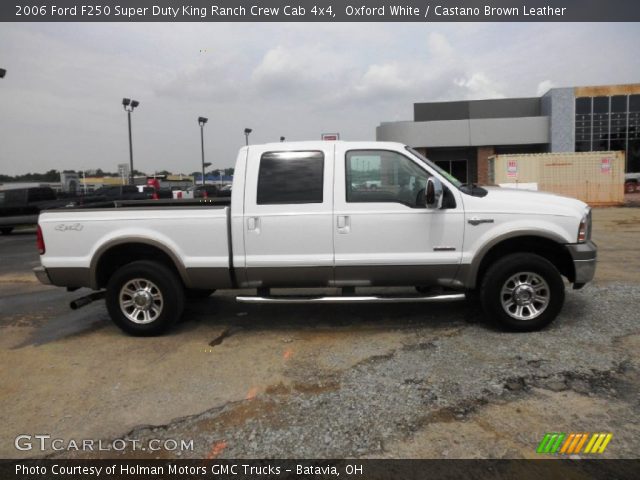 2006 Ford F250 Super Duty King Ranch Crew Cab 4x4 in Oxford White