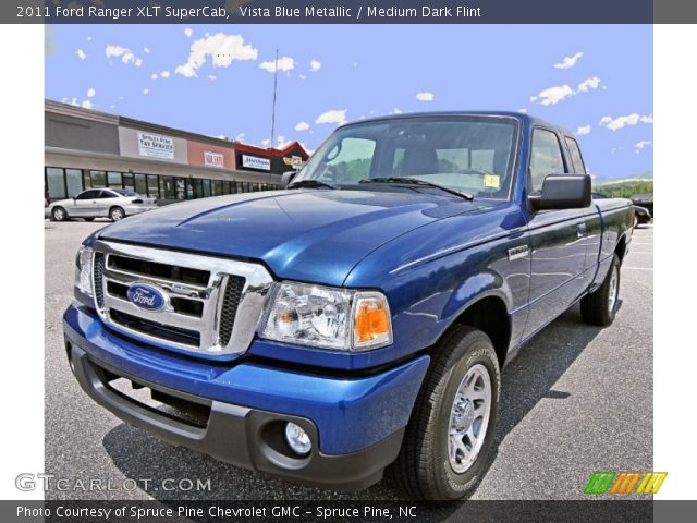 2011 Ford Ranger XLT SuperCab in Vista Blue Metallic