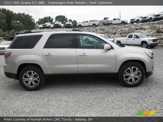 2013 GMC Acadia SLT AWD in Champagne Silver Metallic