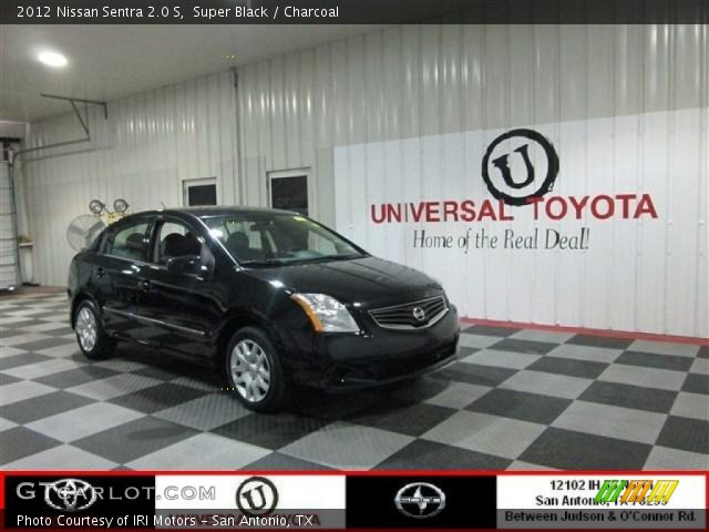 2012 Nissan Sentra 2.0 S in Super Black
