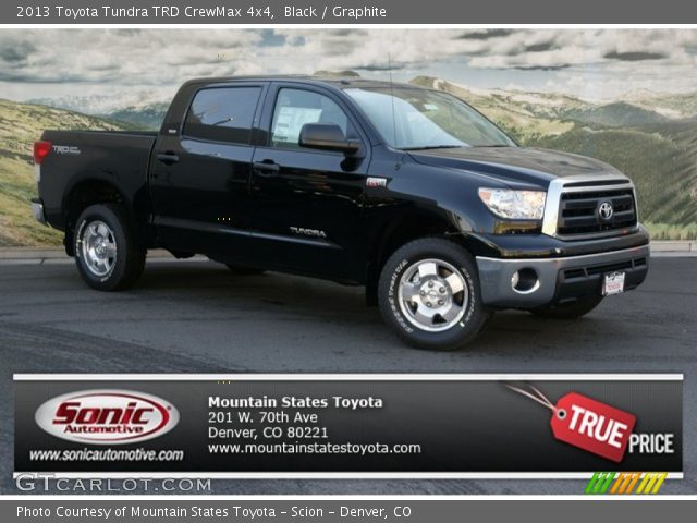 2013 Toyota Tundra TRD CrewMax 4x4 in Black