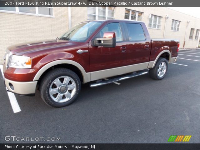 2007 Ford F150 King Ranch SuperCrew 4x4 in Dark Copper Metallic