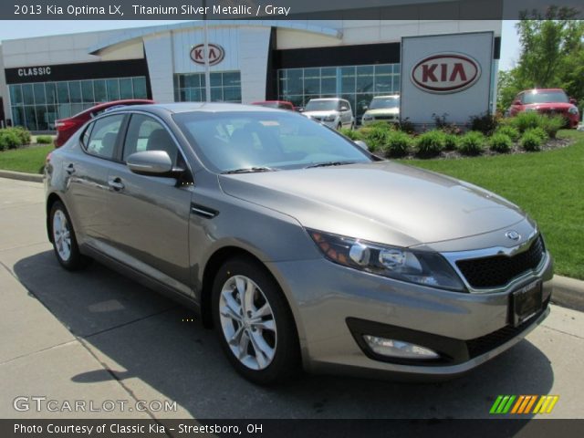 2013 Kia Optima LX in Titanium Silver Metallic