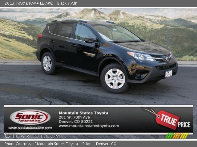 2013 Toyota RAV4 LE AWD in Black