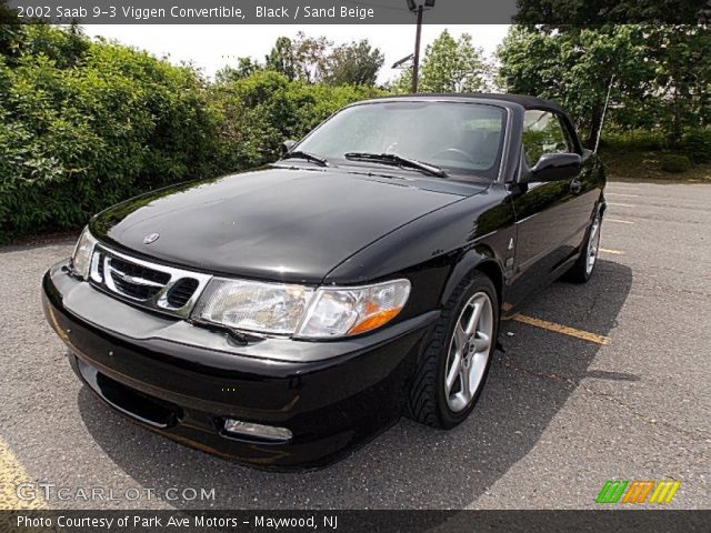 2002 Saab 9-3 Viggen Convertible in Black