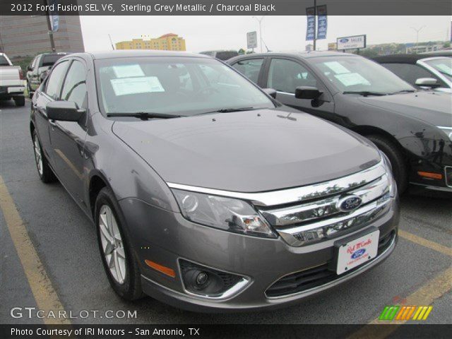 2012 Ford Fusion SEL V6 in Sterling Grey Metallic