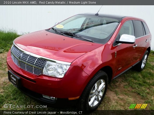 2010 Lincoln MKX AWD in Red Candy Metallic