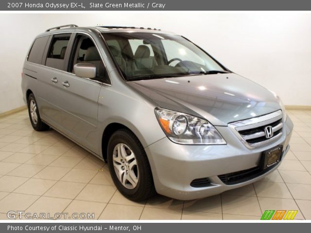 2007 Honda Odyssey EX-L in Slate Green Metallic