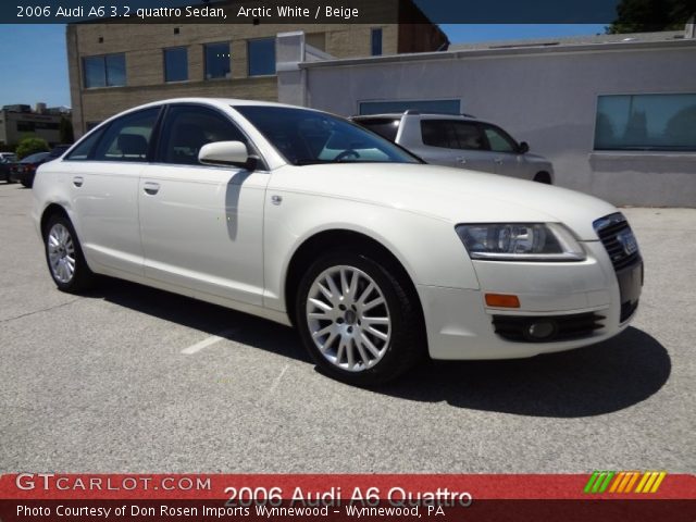 2006 Audi A6 3.2 quattro Sedan in Arctic White