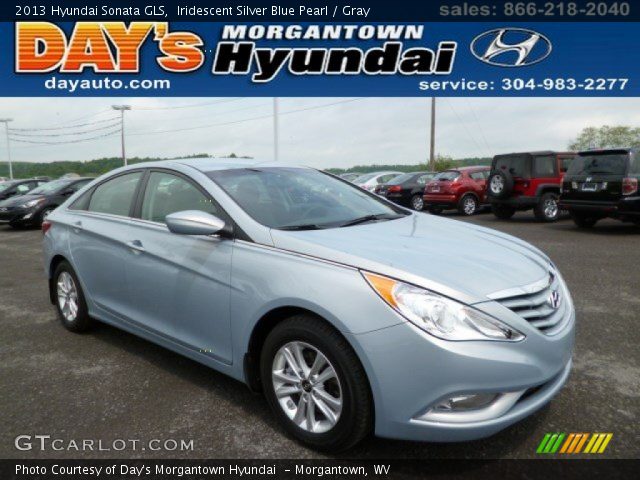 2013 Hyundai Sonata GLS in Iridescent Silver Blue Pearl
