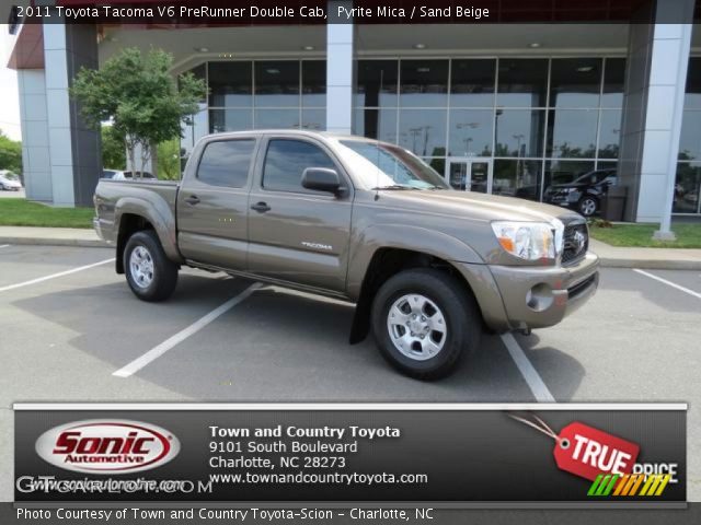 2011 Toyota Tacoma V6 PreRunner Double Cab in Pyrite Mica