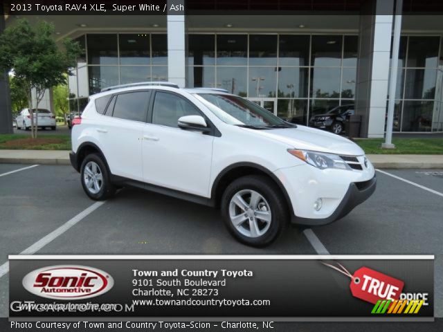 2013 Toyota RAV4 XLE in Super White