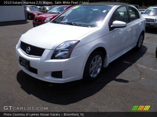 2010 Subaru Impreza 2.5i Wagon in Satin White Pearl