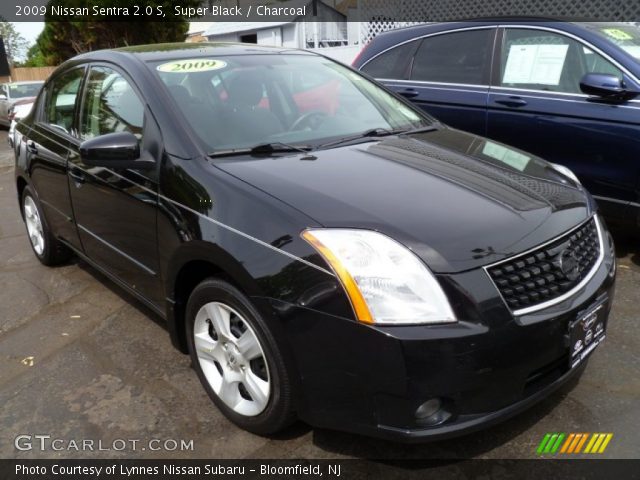 2009 Nissan Sentra 2.0 S in Super Black